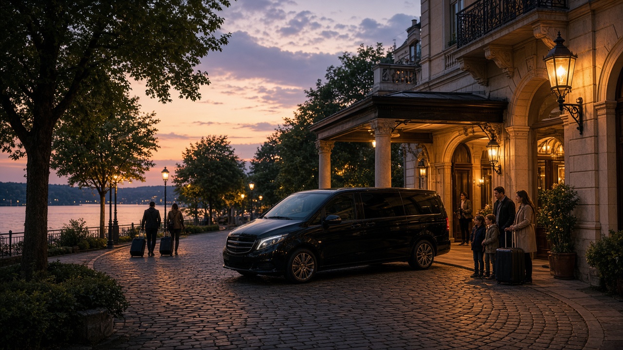 Private chauffeur transfer from CDG Airport to Disneyland Paris